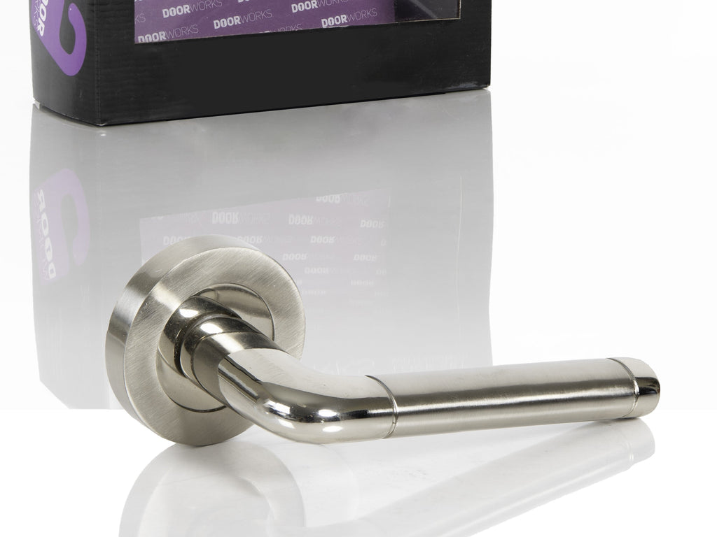Rathmore Lever On Rose Bathroom Lockset