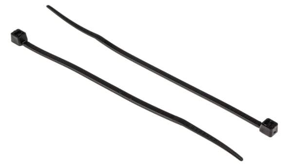 100 X 2.5MM Cable Ties Pack (100) - Black