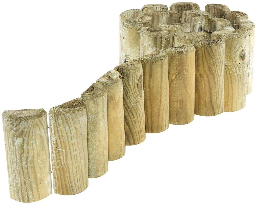 6FT x 6" Gardening edging log roll