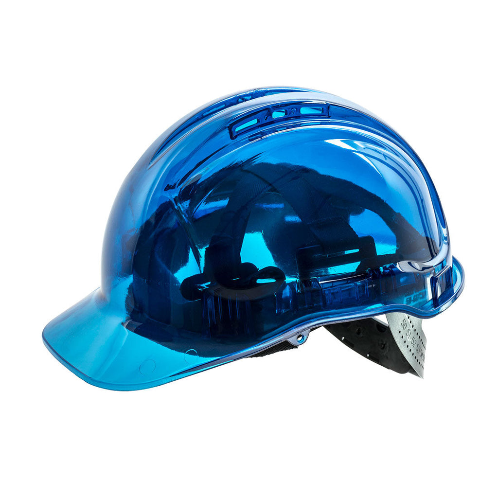 Peak View Hard Hat / Helmet Vented Pv50 - Blue