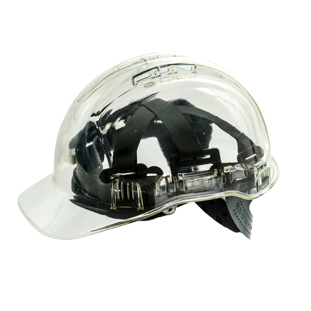 Peak View Hard Hat / Helmet Vented Pv50 - Clear