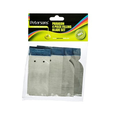 Petersons Paragon 4 Piece Filling Blade Set