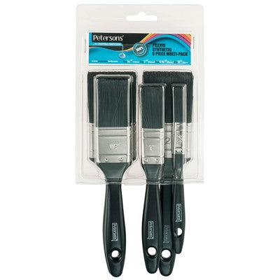 Petersons Praxis Synthetic Paint Brush 5 Pack