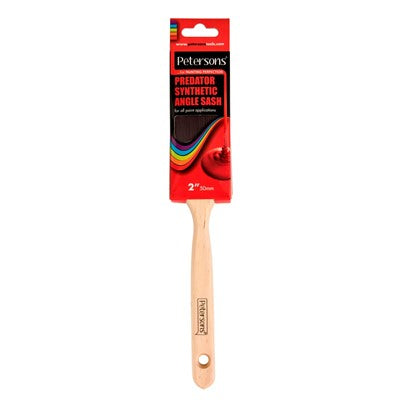 Petersons Predator Synthetic Angle Sash Paint Brush 2.5 inch