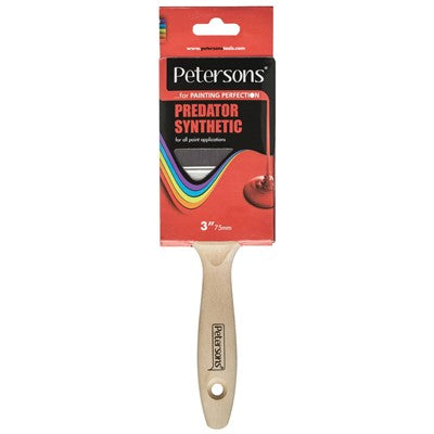 Petersons Predator Synthetic Paint Brush 3 inch