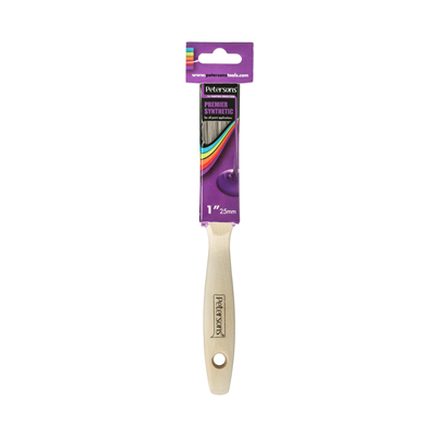Petersons Premier Synthetic Paint Brush 1 inch