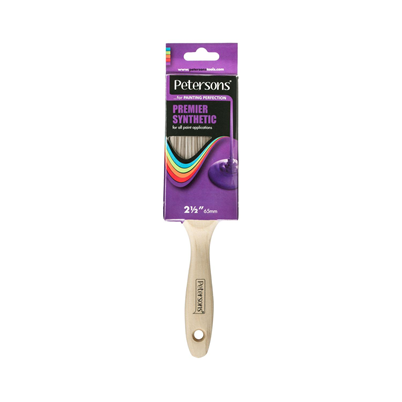 Petersons Premier Synthetic Paint Brush 2.5 inch