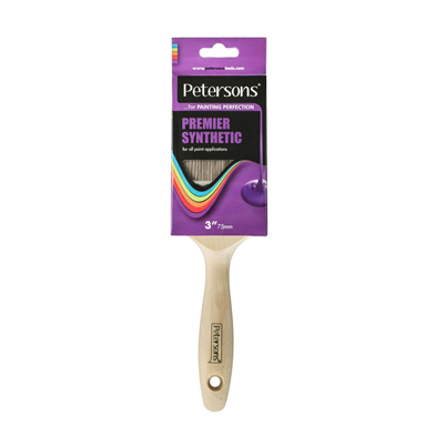Petersons Premier Synthetic Paint Brush 3 inch