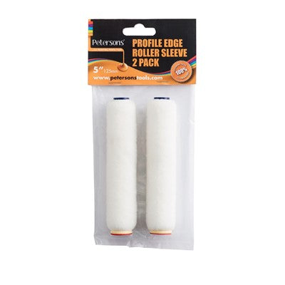Petersons Profile Edge Roller Sleeve 5 inch Twin Pack