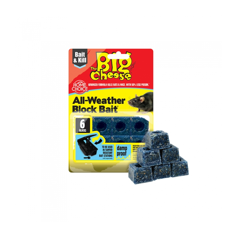 Big Cheese All-Weather Block Bait 6 x 10g