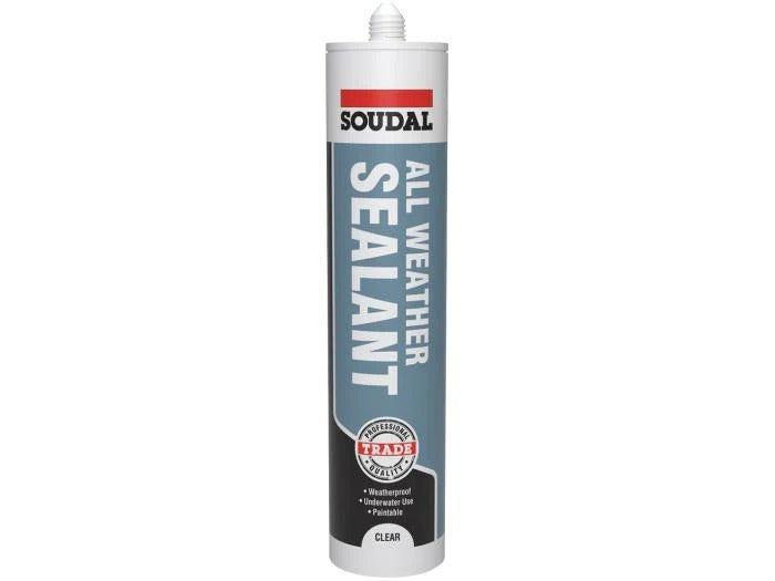 Soudal All Weather Sealant White 290ml