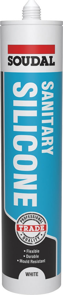 Soudal Sanitary Silicone Clear  290ml