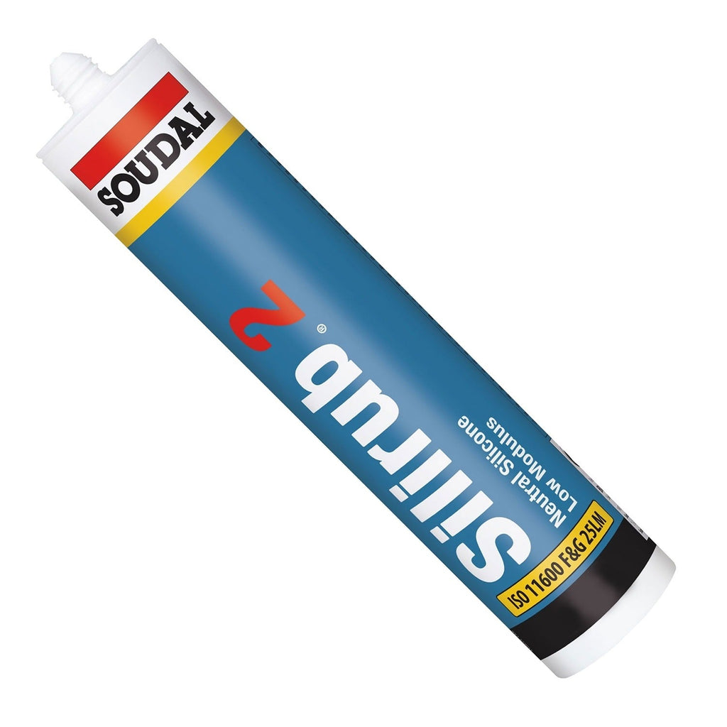Soudal Silirub N 300ml White  (Low Modulus)