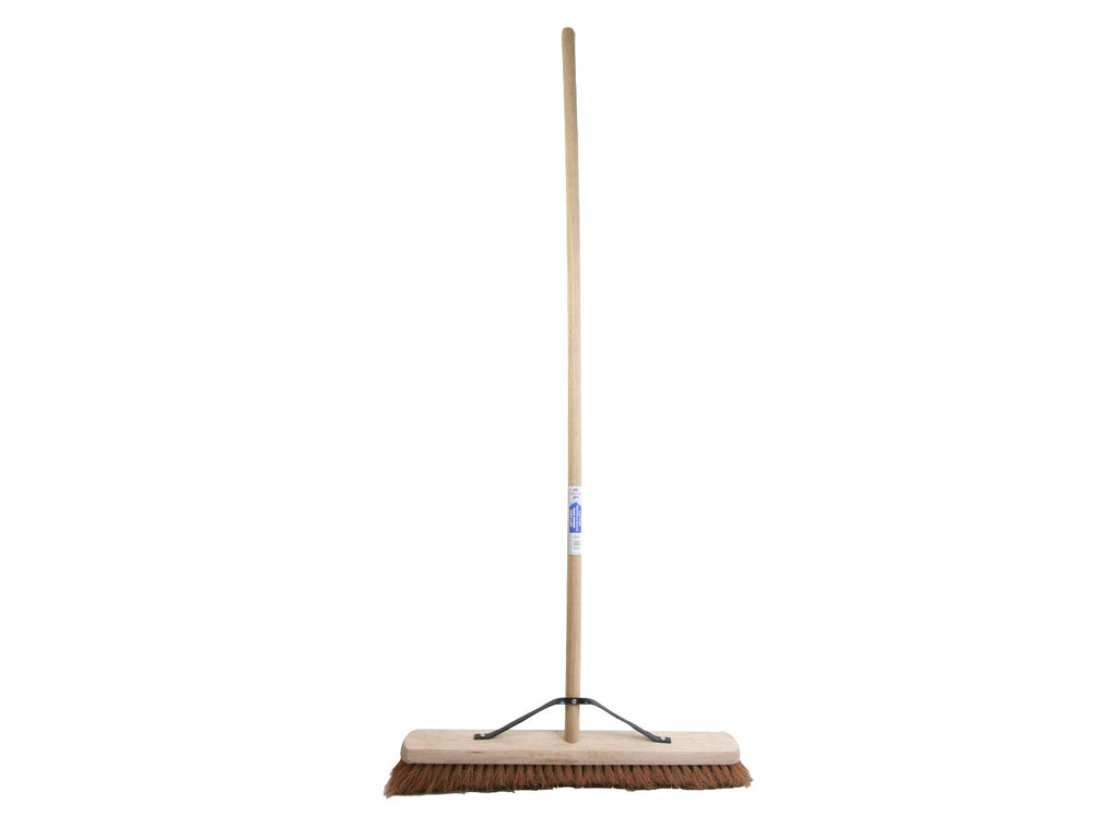 Faithfull 24in Soft Coco Broom With Handle