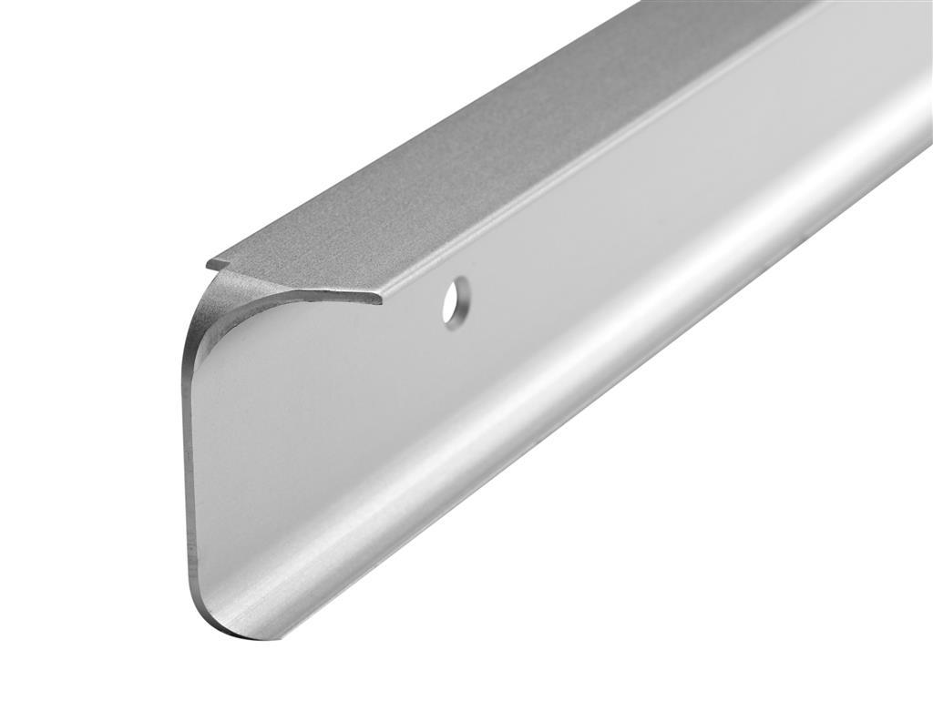 Worktop Silver 38mm  Corner Joint 10mm Profile