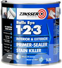 Zinsser Bulls Eye 1-2-3 Primer Sealer 2.5L