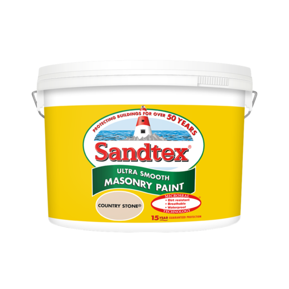 Sandtex Microseal Smooth Masonry Country Stone 10L