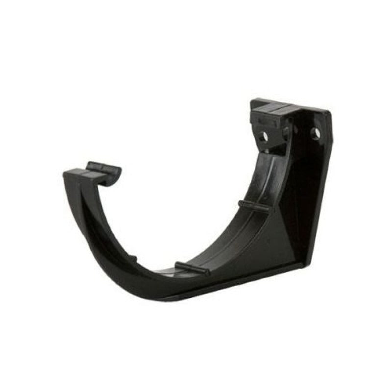 Black Half Round Gutter Bracket