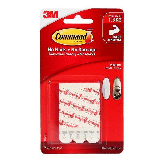 3M Command Medium Refill Strips
