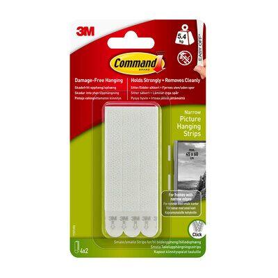 3M Command Narrow Hanging Strips