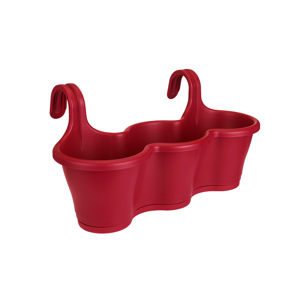 Elho Corsica Easy Hanger Trio Cranberry Red