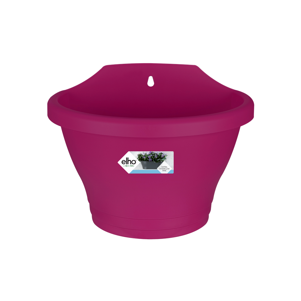 Elho Corsica Wall Basket Small 25cm Cherry