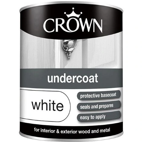 2 1/2 Litre Crown Undercoat Retail Brilliant White
