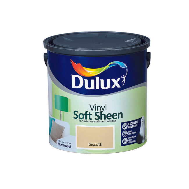 Dulux Vinyl Soft Sheen Biscotti  2.5L