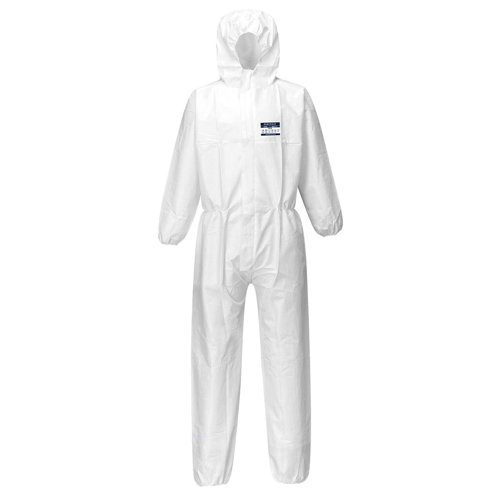 White Disposable Coverall - Large