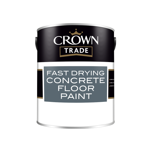 5 Litre Crown Trade Floor Paint Fast Dry - Green