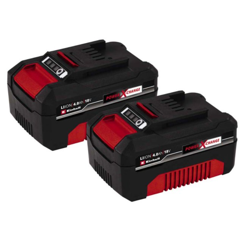 Einhell 18v 4ah Battery Twinpack Einhell Power X-change