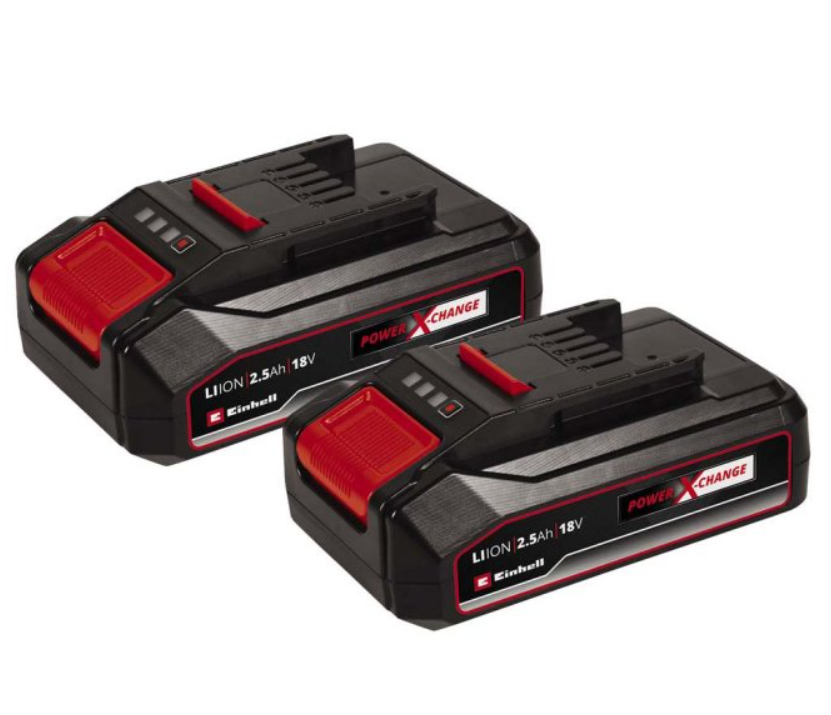 Einhell 18v 2.5ah Battery Twinpack Einhell Power X-change