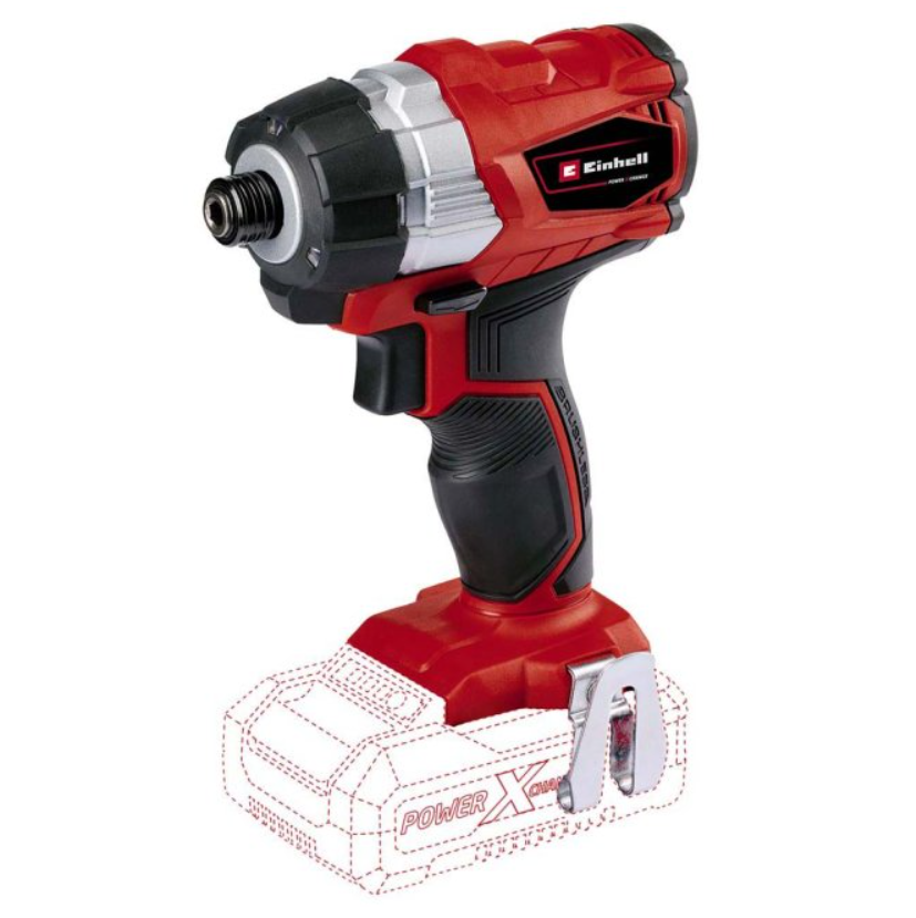 Einhell Cordless Brushless Impact Driver Einhell Power X-change - 18v Bare Unit 180nm