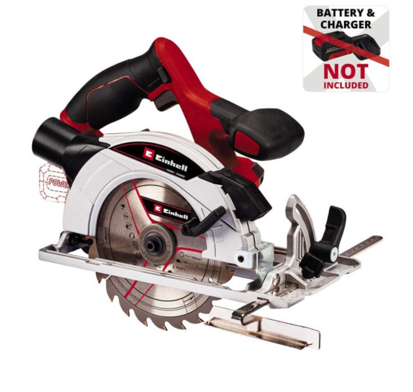 Einhell 18v Cordless 165mm Circular Saw Einhell Power X-change - Bare Unit