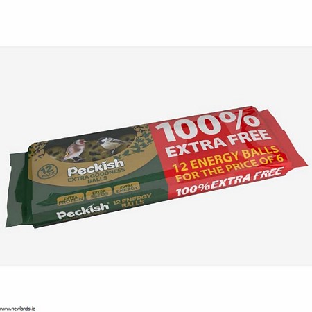Peckish Bird Feed Extra Goodness Energy Ball 6+6 Free