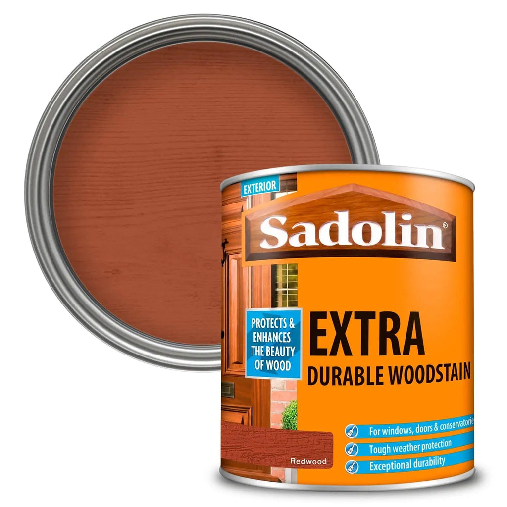 1 Litre Sadolin Extra - Redwood