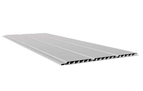 5mtr Lth 300mm White Hollow Soffit